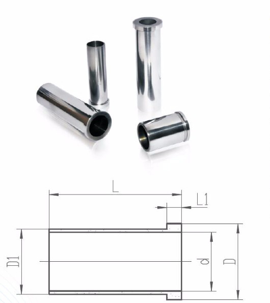 Tungsten Carbide Guide Bushing YG8C Grade for Oil Pump 16mm