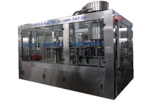 Buy cheap 3IN1 Automatic Water Filling And Capping Machine 12000bph Compact Structure product