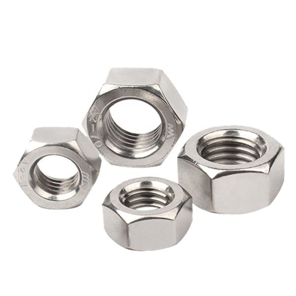 Customized A-70 Stainless Steel M5 Weld Nuts Hex Nut in Metric Measurement System with ISO Standard