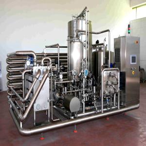 Buy cheap Homogenizing Beverage Processing System Small Scale Fruit Juice Processing Equipment product