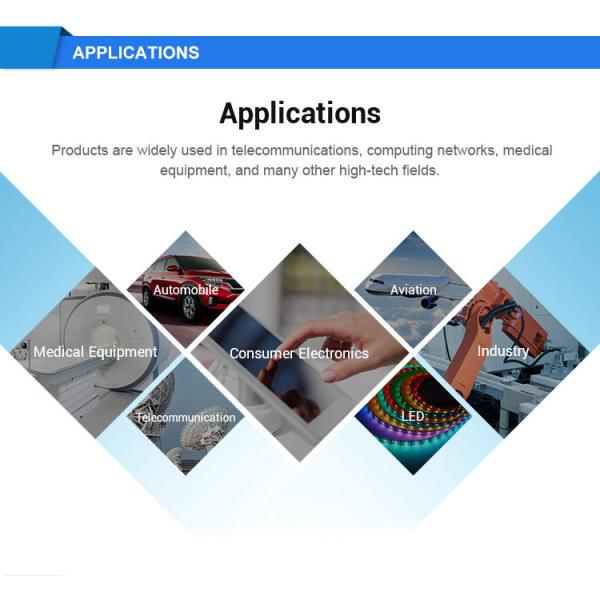 Cool Fan Household PCB Professional SMT PCB Assembly 1.6mm DIP Electronic Components