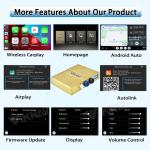 Viknav Linux System For Lexus LC500H 2018-2020 Wireless Apple CarPlay Android
