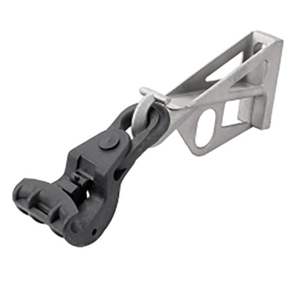 Quality ABC Aerial Cable Fitting Dead End Clamps Set With A Bracket Supporting And Anchoring Clamps for sale