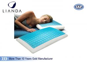 China Memory Foam & Hydraluxe Cooling Contour Pillow , gel cooled pillow on sale