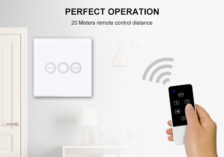 Smart Home Wifi Us/uk/eu Standard 1/2/3 Gang 240v Wireless Remote Control Timer Light Standard Switch