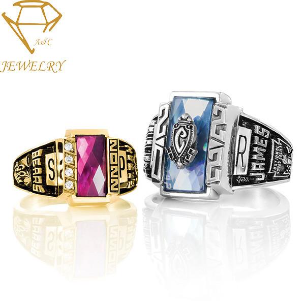 Quality Unique College Graduation Class Rings For Women for sale