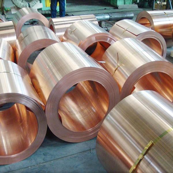 Quality High Purity Red Copper Strip Coil ASTM EN DIN JIS 99.9% 4mm for sale