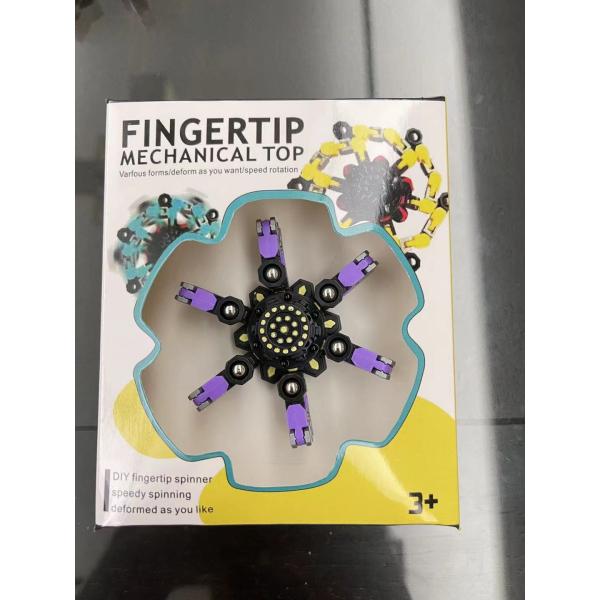 No Deformation ABS Plastic Fidget Spinner With Ergonomic Design