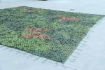 Custom Brown Lightweight Fireproof Flame Retardant Shade Net Anti-radar Military