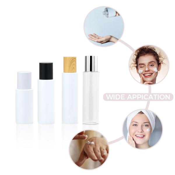 Simple Design PET Lotion Bottle with Food-Grade Safety and ISO9001 Certification for Travel-Friendly Packaging
