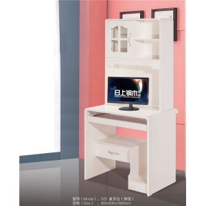 Buy cheap Movable Furniture MDF Computer Desk , Bedroom PC Desk Easy Assemble product