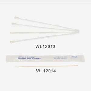 3, 6 Wooden, Plastic Single / Double Head Sterilized Applicator with Cotton Tip WL12013; WL12014