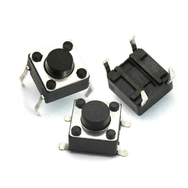 Quality 4 Feet 6*6*5mm Push Button Micro Limit Switch for sale