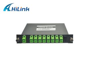 LGX Box Optional 1x8 CH CWDM Mux Demux Module Low Insertion RoHS FCC Certification