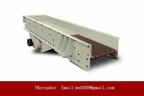 Quality Mechanical Ore Processing Equipment Zsw Vibrating Feeder Stable Operation for sale
