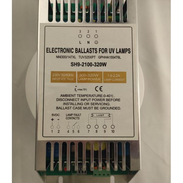 320W Dimming Electronic UVC Ballast For Double Amalgam Germicidal Lamp Reactor