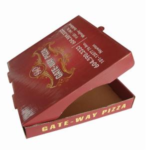 Accept Custom Order Pizza Box