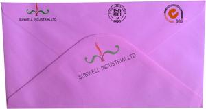Buy cheap Recyclable Custom Self Seal Envelopes , Offset Paper Custom Embossed Envelopes product
