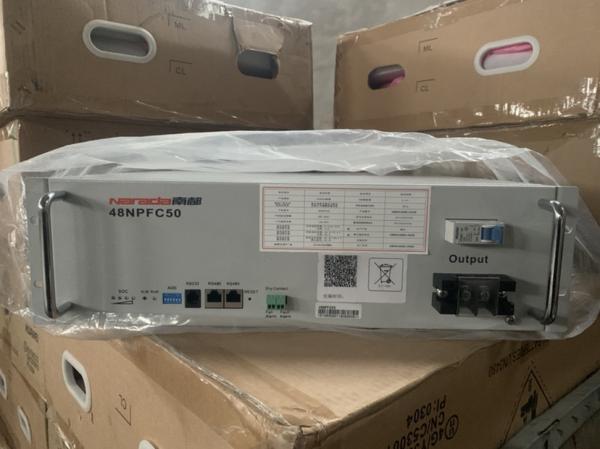 Quality Narada Telecom Lithium Battery 48NPFC50 5G Base Station Communication 48V 50Ah for sale