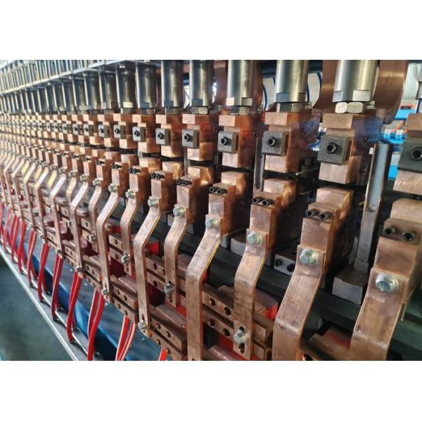 6-12mm Concrete Reinforcing Wire Mesh Welding Machine PLC Control