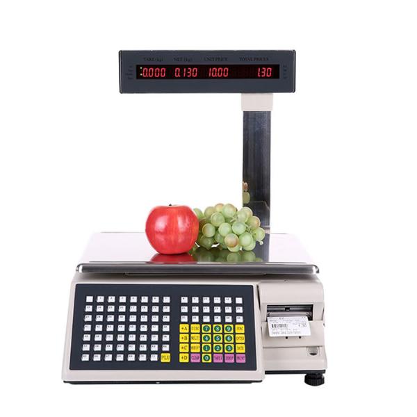 Quality 15kg 30kg Electronic Scale Parts Receipt And Label Printing RJ45 Port RS232 Port for sale