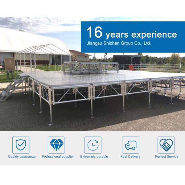 Aluminum Portable Stage With Wooden Portable Platform