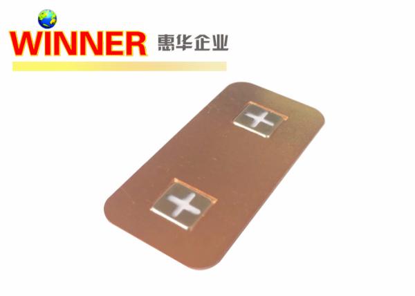 Quality Low Resistance Nickel Plated Copper Bus Bar , 26650 Lithium Battery Connectors for sale