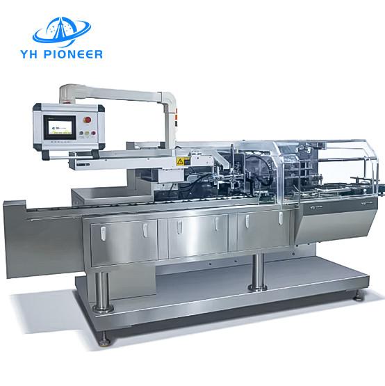 Quality Stainless Steel Automatic Case Packer Machine Adjustable Speed 1.5KW for sale