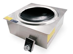China 10 Level 3500W Knob Control Electric Cooker With Induction Hob on sale