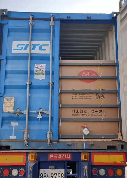 Non - Hazardous Liquid Bulk Container Liner In 20ft Container Flexitank Flexibag
