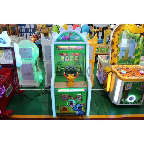 Theme Park Dinosaur Island Shot Ball Arcade Game Machine Size
