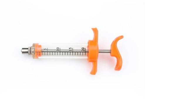 Quality Nylon 50ml Nylon Lower Lock Syringe TPX Cattle Injection Needles for sale