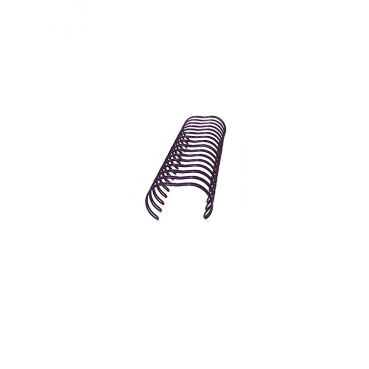 OEM Nylon Coating Double Loop Binding Wire 34 Loops Electroplated