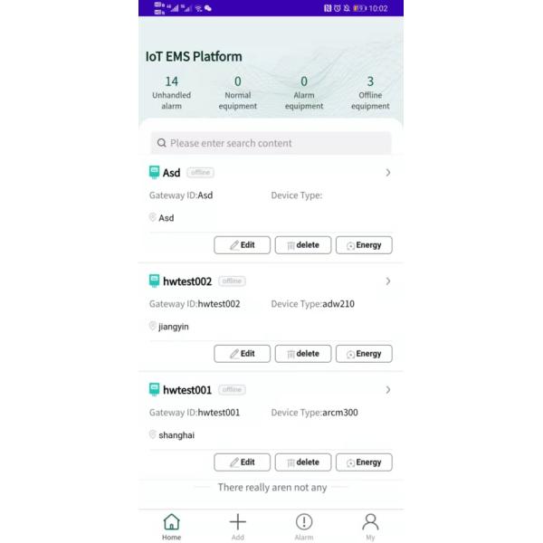 Industrial Wireless IoT Energy Management System With Alarm Analysis