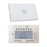 1-4 Gang Timing Touch WIFI Remote Control Switch Fire Restriction PC Panel