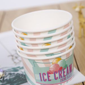 Paper Custom Ice Cream Containers Ice Cream Packaging Box