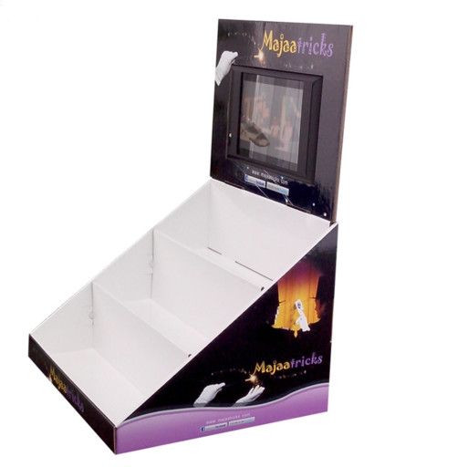 LCD monitor advertising display shelf talker,retails video pop display video sign