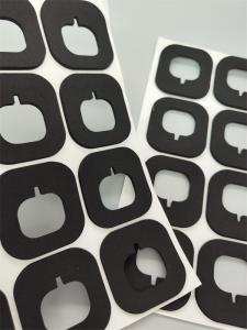 Chemical Resistance Silicone Rubber Foam Gasket Tensile Strength 6mpa