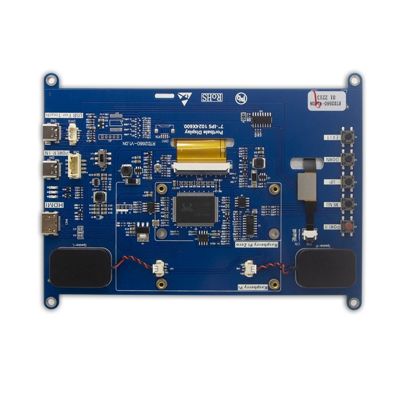 7 Inch IPS Display HDMI Raspberry Pi Capacitive Touch Screen For Raspberry Pi