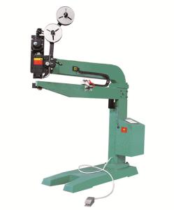 China Manual Corrugated Box Stitcher 400nails/min Auto Push With Double Servo on sale