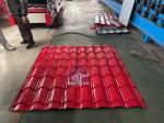 828 glazed tile roll forming machine for Bolivia Water ripple roll forming