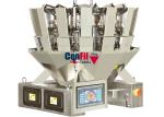 IP 63 Automatic Multihead Weigher 10 Head With Single Flap Hopper