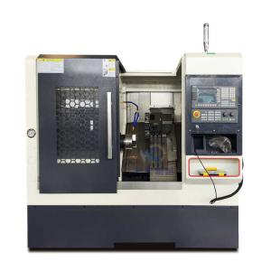 China Slant Bed Tck40 Hydraulic Chuck Cnc Turning Lathe Machine on sale