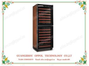 China OP-413 Interior Light Digital Touch Screen Built-in Compressor Small Wine Fridge on sale