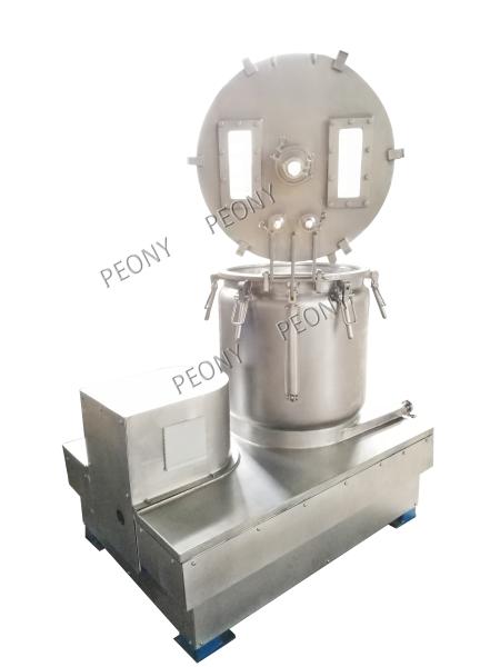 Quality Hemp Oil Extraction Basket Centrifuge Machine With Cold Solvent , ISO Certified for sale