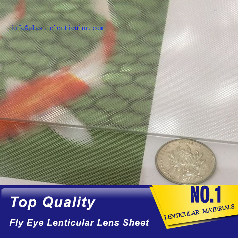 PLASTIC LENTICULAR lenticular fly eye sheets micro lens arrays-360 degrees 3d animation effect- fly eye dome lens sheets