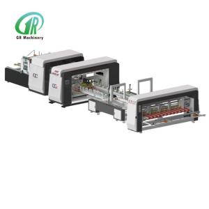 Buy cheap High Speed Customized Full Auto Folder Gluer Machine Corrugated Box Gluing Machine product