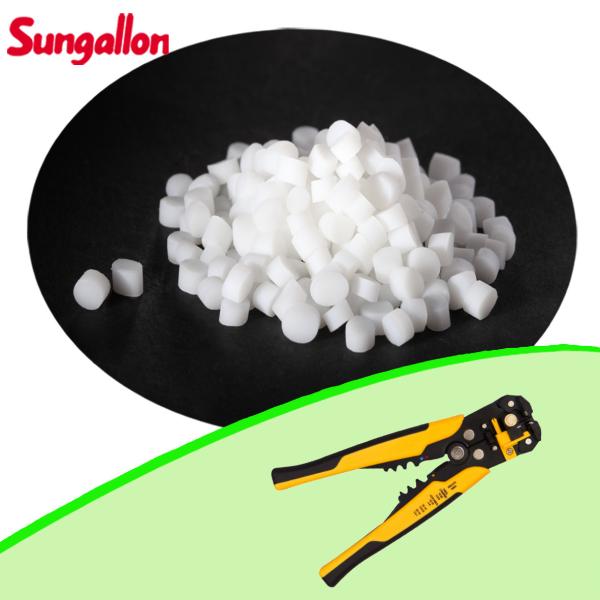 Quality Non Sticky Tool Handles TPE Raw Material Translucent ISO14001 Certified for sale