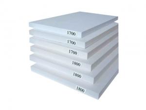 Buy cheap High Density Ceramic Fiber Board , Furnace Chamber Ceramic Fiber Insulation Board product
