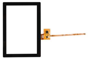 Buy cheap POS G+G 10.1 Inch Projected Capacitive Touch Panel With I2C Interface , Lcd Touch Screen Panel product